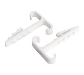 Дюбель-кронштейн для крепления кабельной продукции Farton 2x12КФ, 100 шт. 500005 