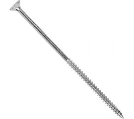 Саморез КРЕП-КОМП белый цинк, POZY, 6х100, 10 шт. бд6100мф 