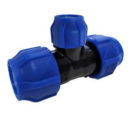 Компрессионный переходной тройник VALFEX ПНД, 63-50-63 1210012635063 