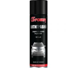 Антигравий черный G-POWER 650мл GP-651 