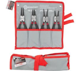 Набор съемников стопорных колец Forcekraft 4пр. (l-200мм), на полотне fk-68-200a 2473 