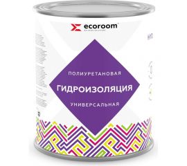 Полиуретановая универсальная гидроизоляция ECOROOM HYDRONEED серая, 1 кг 443-1-1 