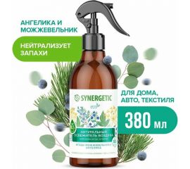 Освежитель воздуха SYNERGETIC Ягоды можжевельника и ангелика 380 мл 900005 