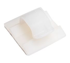 Держатель с самоклеющимся дном для проводов SapiSelco 26x13, уп.100шт полиамид 6.6 GAN.2MT.402 