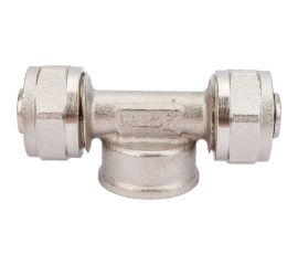 Тройник СТМ внутренняя резьба, 16х1/2х16 CTF01612 