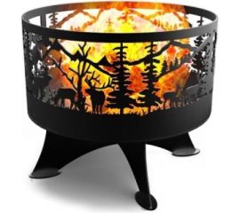 Костровая чаша ПРОФМЕТСТИЛЬ Олени 333 