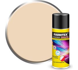 Акриловая эмаль Farbitex аэрозоль, 520 мл, RAL 1015 светлая слоновая кость 4100008927 