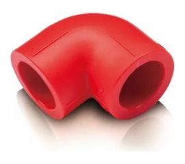 Полипропиленовый противопожарный угол Blue Ocean 90 - 63, красный Fire - S - B1 PPRF/90E(R) - 63 