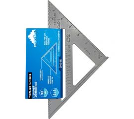 Столярный угольник плотника vertextools алюминий, 180мм 3040-180 