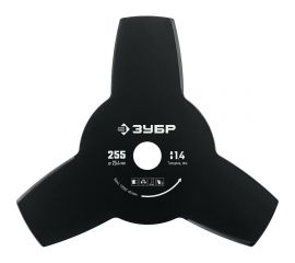 Нож для триммера ЗУБР НТ-3 255 мм, 3T 71140 