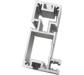 Профиль-шина 100 мм, PR TR100/1SM, анодирование, серебро матовое, 1 м, 3 кг GlobalTOOLS GT-006-108-0001 