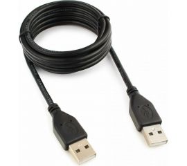 Кабель Cablexpert USB 2.0 Pro, AM/AM, 1.8м, экран, черный, пакет CCP-USB2-AMAM-6 