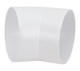 Колено круглое пластик 12.5ККП (45 градусов; 125 мм) ERA 86-551 