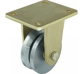 Колесо двухребордное из стали (120 мм; 600 кг) КубаньЛитМаш SS-DFS 120R 