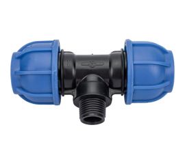 Тройник с наружной резьбой UNIO ШК 25x1/2x25 77025000025M012b 