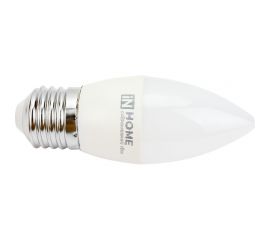 Светодиодная лампа IN HOME LED-СВЕЧА-VC 6Вт 230В Е27 6500К 540Лм 4690612030357 