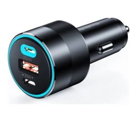 Зарядное автомобильное устройство Choetech 130 Вт, USB A QC3.0 + 2xUSB, C PD3.0 TC0011-BK 