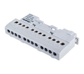 Шина Tekfor нулевая изолированная KSN-6-6x9-12 GREY 06-07-008 