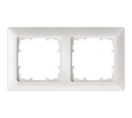 Двухместная рамка Siemens DELTA LINE белый 5TG25520 