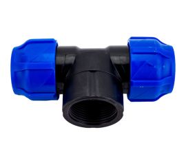 Компрессионный переходной тройник VALFEX ПНД, с внутренней резьбой, 32-1 1/4""-32 1210013211432 