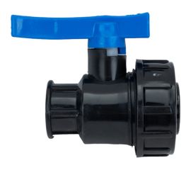 Шаровой компрессионный кран ПОЛИТЭК ВР/ВР 1/2x1/2 ТПК-АКВА, 551221212 