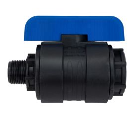 Компрессионный шаровой кран VALFEX ПНД НР/ВН резьба разборный 3/4"- 1"Ду26 1210026034100 