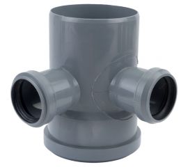 Крестовина ПОЛИТЭК двухплоскостная, 110х50х50/87.5 градусов 60155090 