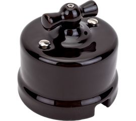 Выключатель BIRONI Лизетта Коричневый 2-клавишный B1-202-02 