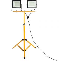 Прожектор на штативе FERON 2*100W 6400К220V черный IP65, LL-50 48506 