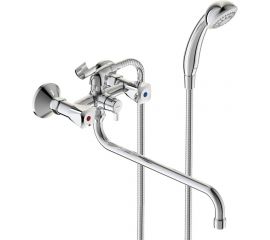 Двуручковый смеситель для ванны VIDIMA Видима Практик BA343AA 