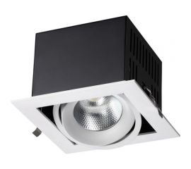 Встраиваемый светильник NOVOTECH карданный LED 24W GESSO 358440 