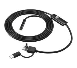 Водонепроницаемый эндоскоп DEKO WEC-1 1м, Micro USB, USB, Type-C 065-0153 