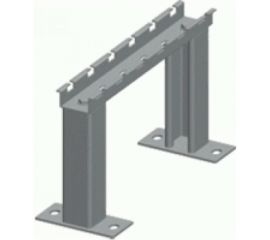 Напольная рама LANMASTER для лотка шириной 400 мм LAN-MT-KR400-EZ 