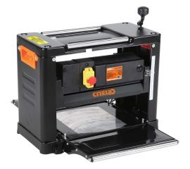 Рейсмусовый станок СПЕЦ СРМ-2200М с механической подачей 6 м/мин, 220 В, 50 Гц, 2150 Вт, обработка заготовок S=330 мм, H=160 мм, картонная упаковка СПЕЦ-4065 