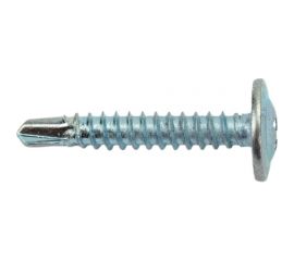 Саморез с прессшайбой Steelfix сверло, 4,2х25, 0.5 кг, 207 шт. ПШС422505 