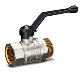 Шаровой кран LD Pride 47.20.B-Н.Р латунный, внутренняя/наружная резьба, ручка-рычаг, 3/4"" LD 47.303.20 