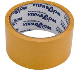 Клейкая двухсторонняя лента УправДом 50 мм, 10 м 243501-50-10 4100003275 