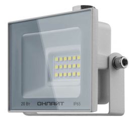 Светильник ОНЛАЙТ 90 132 ofl-20-4k-wh-ip65-led 90132 
