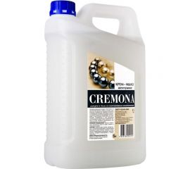 Мыло-крем КРЕМОНА ПРЕМИУМ жидкое, 5 л, ""Жемчужное"", перламутровое, из натуральных компонентов 605718 