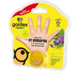 Браслет от комаров с 2 сменными картриджами Gardex Baby 0147/3 