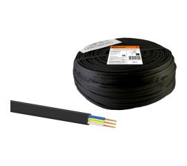 Шнур TDM ШВВП 3х0,5 ГОСТ 100м, черный SQ0120-0072 