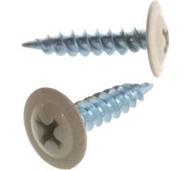 Прессшайба Качественный КРЕПЕЖ 4.2х19 мм, слоновая кость RAL 1014, острая, 220 шт 0200263 КЧ 