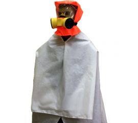 Самоспасатель универсальный фильтрующий "Шанс"-Е с полумаской СПЕЦ 