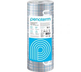 Отражающая изоляция под теплый пол ПЕНОТЕРМ НПП ЛП 10x1200 мм, 10 м.п 01111 
