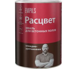 Эмаль для бетонных полов Расцвет золотисто-коричневая, 0.9 кг 70687 