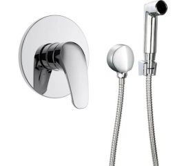 Встраиваемый смеситель OneLife с гигиеническим душем, хром P01-888cr 