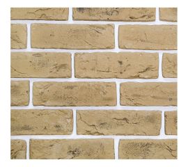 Гипсовая плитка КАСАВАГА упаковка 30 шт. Кирпич ручной формовки КРФ 407 