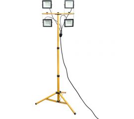 Прожектор на штативе FERON 4*50W 6400К 220V черный IP65, LL-50 48507 