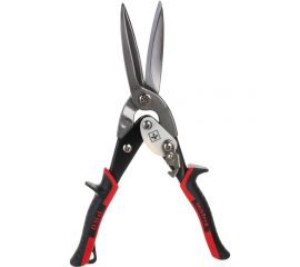 Ножницы по металлу MATRIX, удлиненные, 290 мм, прямой рез, CrMo, 2-комп. обрезиненные рукоятки PRO 78328 