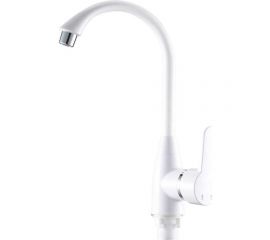 Смеситель для кухни Ростовская мануфактура сантехники РМС с высоким изливом, из высокопрочного пластика PL5-017F 